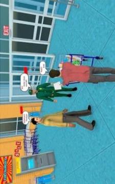 Supermarket Grocery Shopping Mall Family Game游戏截图3