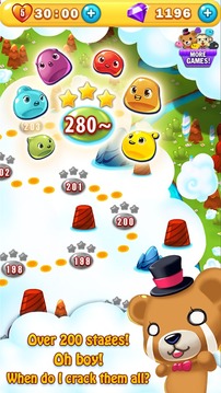 Jelly Jelly Crush - In the sky游戏截图4