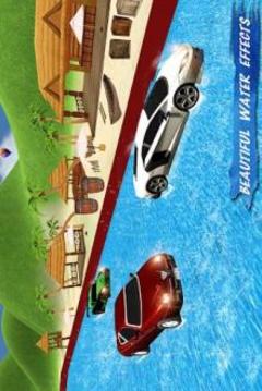 Water Slide Sports Cars Extreme Stunts游戏截图2