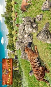 Ultimate Tiger Family Wild Animal Simulator Games游戏截图1