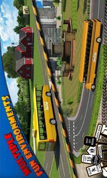 Schoolbus Driver 3D SIM游戏截图5