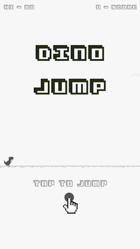 Dino Jumping Chrome游戏截图1