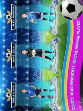 Ultimate Soccer Girls Makeover Salon游戏截图4