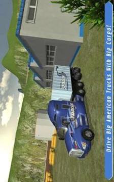 Cargo Truck Driver: American Transport游戏截图2