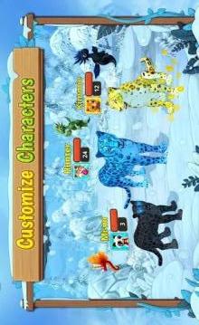 Snow Leopard Family Sim Online游戏截图5