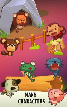 Tap Tap Run Angry Animals游戏截图1
