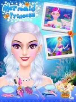 Mermaid Girl Makeup Salon游戏截图5