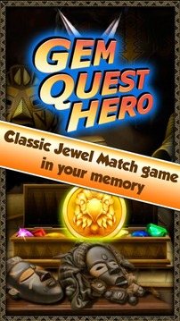 Gem Quest Hero - Match 3 Game游戏截图5
