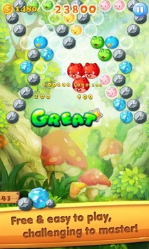 Pet Bubble Shooter游戏截图4