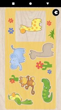 Baby Games Animal Puzzles游戏截图5