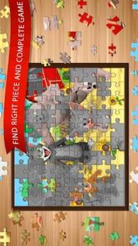 Jerry cat jigsaw puzzle Toms游戏截图3