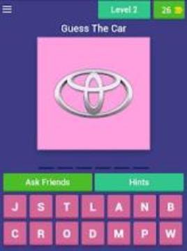 Guess The Car Logo Quiz Free游戏截图4