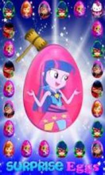 Surprise Eggs Equestria Girls Toys游戏截图1