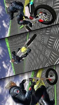 Impossible Mega Ramp Moto Bike Rider: Superhero 3D游戏截图4