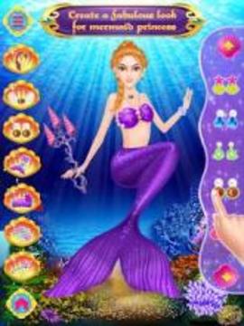 Mermaid Girl Makeup Salon游戏截图1