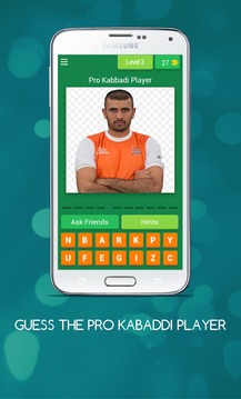 GUESS THE PRO KABADDI PLAYER游戏截图2