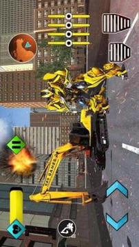 Heavy Excavator Robot - Transformation Robot Game游戏截图4