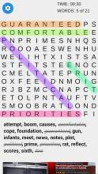 Awesome Word Search - Word Find Puzzle Fun游戏截图2