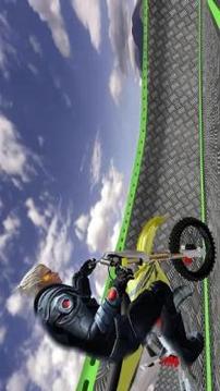 Impossible Mega Ramp Moto Bike Rider: Superhero 3D游戏截图5