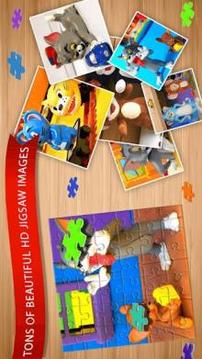 Jerry cat jigsaw puzzle Toms游戏截图4