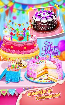 Sweet Birthday Cake Maker游戏截图2