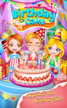 Sweet Birthday Cake Maker游戏截图1