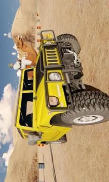 Desert Monster Truck Stunts - Camel Racing Game游戏截图5