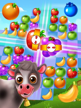 农场欢乐时光：水果飞溅游戏截图1
