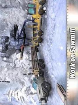 6x6 * Timber * Trucks Simulator: Winter Logging游戏截图5