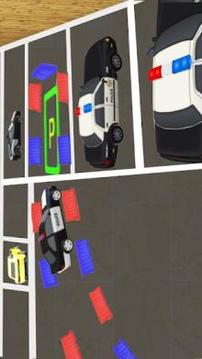 Police Car Parking Adventure 3D Free游戏截图1