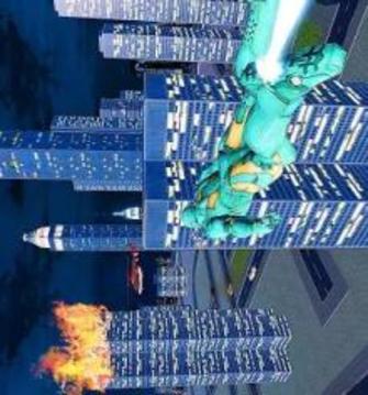 Super Iron Real Hero Flying Rescue Mission 2018 3D游戏截图2