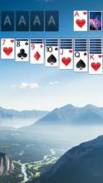 Solitaire Mountain Top Theme游戏截图1