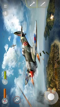 WW2 Naval Gunner Battle Air Strike: Free War Games游戏截图5