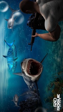 水下的愤怒鲨鱼狩猎游戏截图3