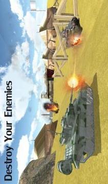 War Games Blitz : Tank Shooting Games游戏截图1