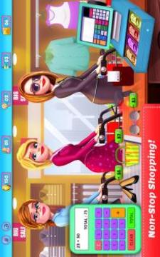 Shopping Mall Girl Cashier Game - Cash Register游戏截图1