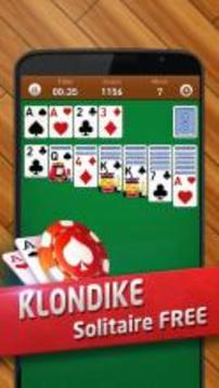 Classic Klondike Solitaire游戏截图1
