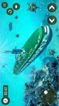 US Army Transporter Submarine Driving Games游戏截图3