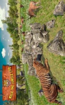 Ultimate Tiger Family Wild Animal Simulator Games游戏截图5