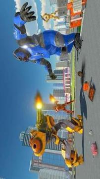 Bigfoot Gorilla Attack: Transforming Robot Monster游戏截图3