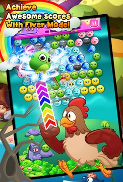 bubble crazy duck bird游戏截图1