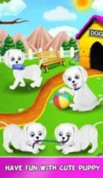 Puppy Daily Activities Game - Pet Daycare游戏截图4