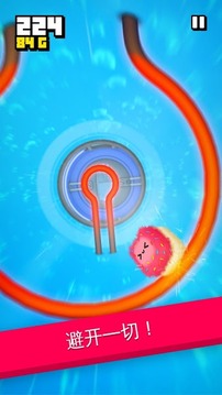 Fluffy Fall：疾飞避险！游戏截图2