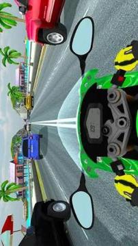 Highway Traffic Rider - 3D Bike Racing游戏截图1