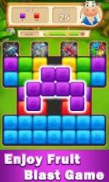 Fruit Cubes Blast - Tap Puzzle Legend游戏截图1