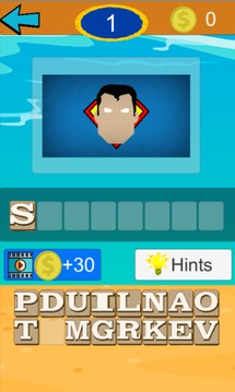 Guess the Superhero Pics Trivia游戏截图3