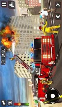 Fire Truck Driving Rescue 911 Fire Engine Games游戏截图2