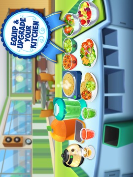 My Salad Bar - Healthy Food Shop Manager游戏截图2