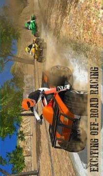 Quad ATV Rider Off-Road Racing: Hill Drive Game游戏截图1