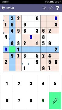 Free Sudoku Game游戏截图2